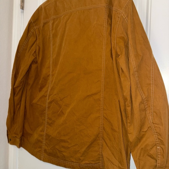 Orvis Brown Field Military Jacket with Sturdy Canvas - Picture 6 of 10